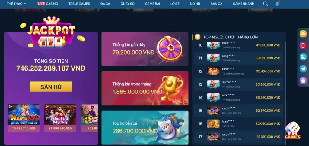 Các lợi ích khi chơi Nổ Hũ tại e2bet chính thức trên mọi thiết bị